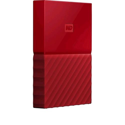 WESTERN DIGITAL MY PASSPORT HDD ESTERNO 1.000GB INTERFACCIA USB 3.0 COLORE ROSSO