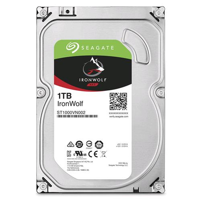 SEAGATE IRONWOLF HDD INTERNO PER NAS 1.000GB INTERFACCIA SATA III FORMATO 3.5" 5.900 RPM