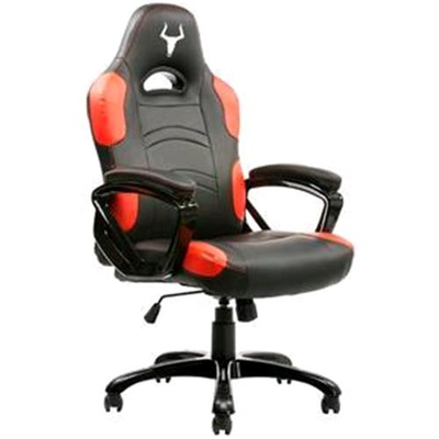 ITEK CHAIR TAURUS P1 POLTRONA GAMING NERO-ROSSO