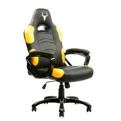 ITEK CHAIR TAURUS P1 POLTRONA GAMING NERO-GIALLO