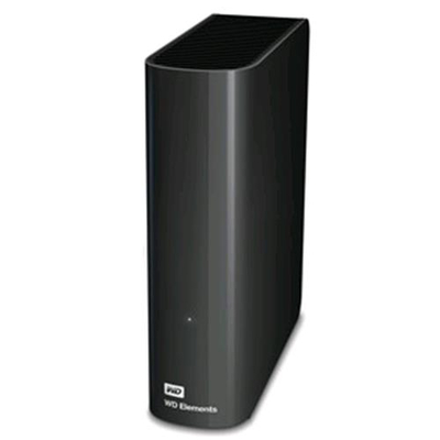 WESTERN DIGITAL ELEMENTS DESKTOP HDD ESTERNO 4.000GB INTERFACCIA USB 3.0 COLORE NERO