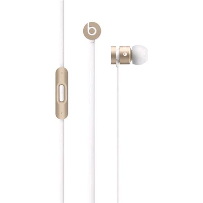 BEATS IN-EAR URBEATS AURICOLARI CON MICROFONO CAVO 1.2MT JACK 3.5MM COLORE WHITE/GOLD