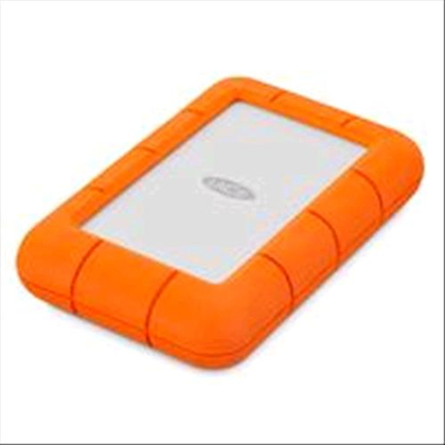 LACIE RUGGED MINI HDD ESTERNO 1.000GB INTERFACCIA USB 3.0 COLORE SILVER/ARANCIONE