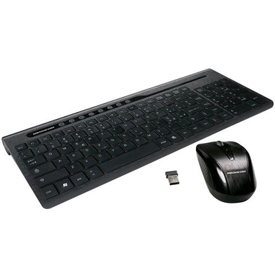 MEDIACOM M-MCK939 KIT TASTIERA WIRELESS LAYOUT ITALIANO + MOUSE WIRELESS STANDARD OTTICO COLORE NERO