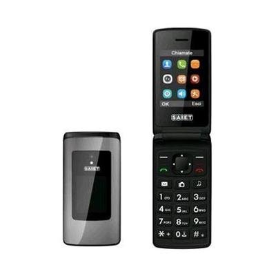 SAIET LIKE ST-MC20 DUAL SIM CLAMSHELL RADIO FM ITALIA GRAPHITE