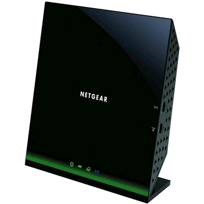 NETGEAR D6100 ROUTER DUAL BAND AC1200 ROUTER WIRELESS DUAL BAND ADSL2/2+ FIREWALL INTEGRATO BLACK GARANZIA ITALIA (D6100-100PES)