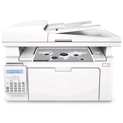 HP LASERJET PRO MFP M130FN STAMPANTE MULTIFUNZIONE A4 B/N COPIA SCANSIONE FAX USB 2.0 ETHERNET COLORE BIANCO