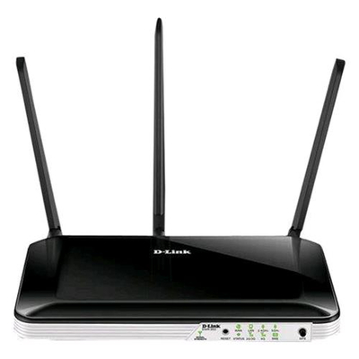 D-LINK DWR-953 ROUTER WIRELESS AC750 4G LTE 4 PORTE FAST ETHERNET LAN COLORE NERO