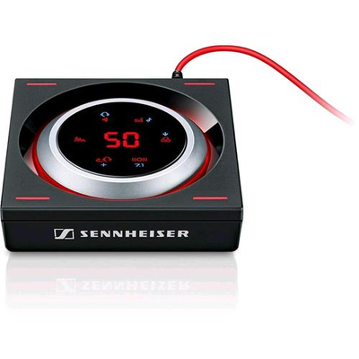 SENNHEISER GSX 1200 PRO AMPLIFICATORE AUDIO GAMING 7.1 USB NERO/ROSSO