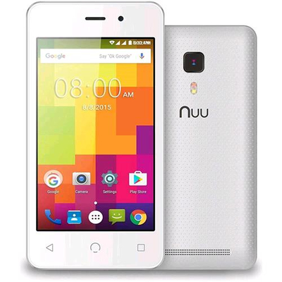 NUU MOBILE A1 DUAL SIM 4" QUAD CORE 4GB ITALIA WHITE