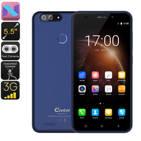 Gretel S55 Android Phone (Blu)