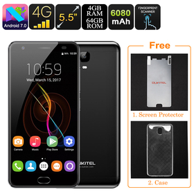 Oukitel K6000 Plus telefono Android (nero)