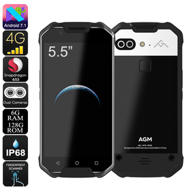 AGM X2 robusto telefono Android (128GB)