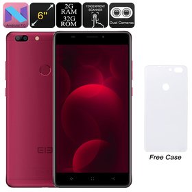 Elephant C1 Max telefono Android (rosso)