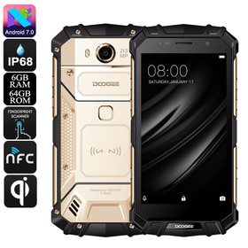 Doogee S60 Rugged Android Phone (Oro)