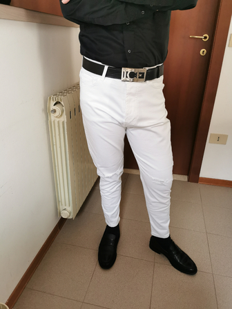 Pantaloni Uomo bianchi