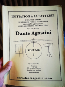 Libro Dante agostini volume 0 per batteria