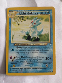 Carta pokemon Light golduck 47/105