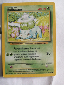 Carta pokemon bulbasaur 44/102